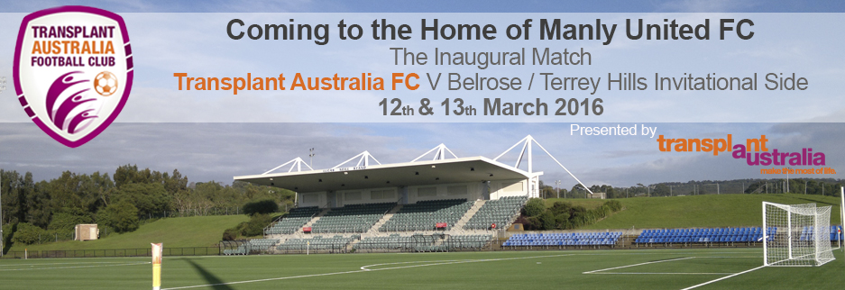 Transplant Australia Football Club match at Cromer Park, Manly