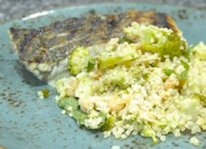 Grilled Barramundi and Quinoa Salad recipe
