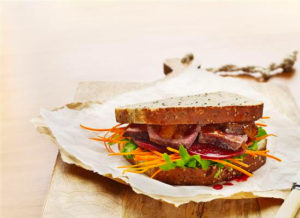 Roast beef & Chutney Sandwich