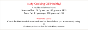 cooking oil information