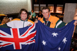 Murray and Marg Martin at the Games