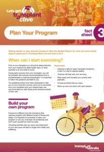 Plan your program
